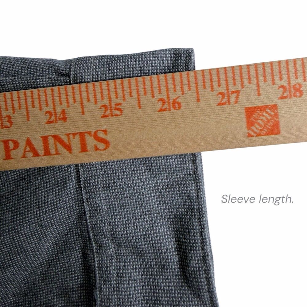 Vtg Polo Ralph Lauren Westerton Mens XXL Gray Birdseye Cotton Button Down Shirt - Picture 11 of 11